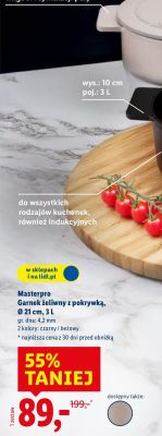 Garnek żeliwy z pokrywką Ø 21 cm, 3 L promocja w Lidl