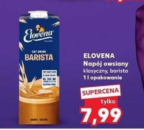 Napój owsiany Elovena promocja