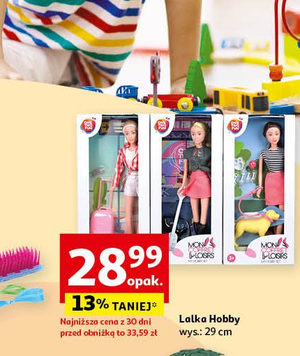 Lalka hobby One two fun promocja