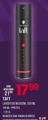 Laker TAFT do włosów 250ml promocja w Drogerie Natura