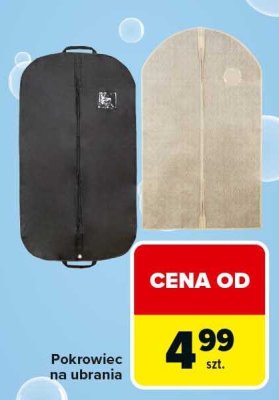 Pokrowiec na ubrania promocja w Carrefour Market