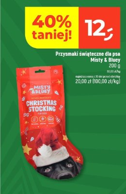 Przysmaki świąteczne dla psa Misty & Bluey promocja w Dealz