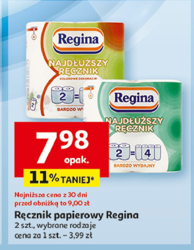 Ręcznik z nadrukiem Regina najdłuższy ręcznik promocja