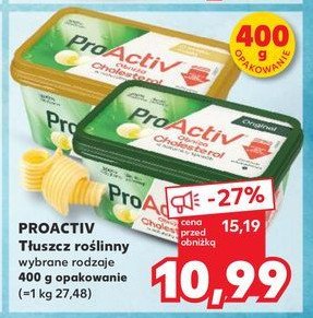 Margaryna Flora pro-activ o smaku masła promocja