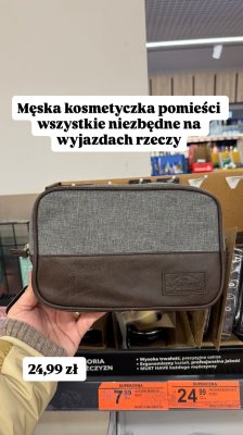 Kosmetyczka męska promocja w Biedronka