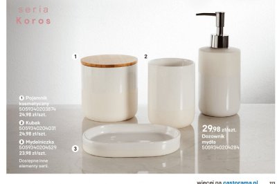 Mydelniczka Koros promocja w Castorama