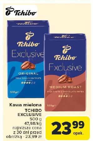 Kawa TCHIBO EXCLUSIVE MEDIUM ROAST promocja