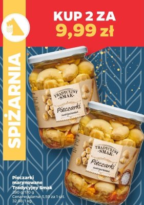 Pieczarki marynowane Tradycyjny Smak promocja w Netto