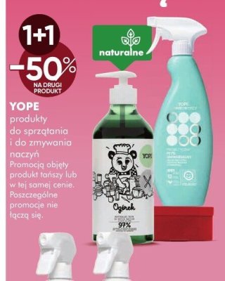 Środek do sprzątania i do zmywania naczyń Naturaline Yope promocja w Super-Pharm
