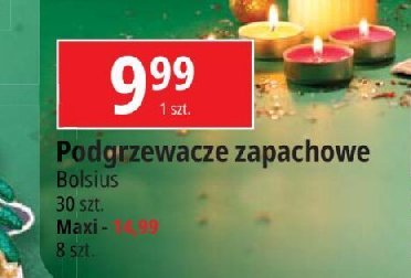 Podgrzewacze zapachowe maxi Bolsius promocja