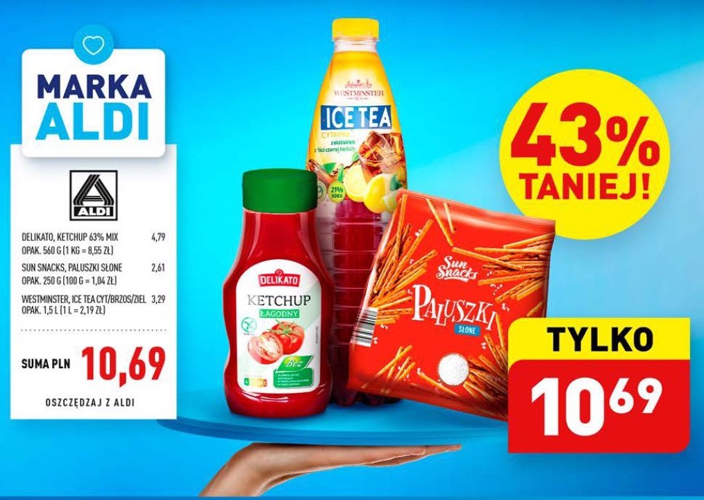 Ketchup łagodny Delikato promocja