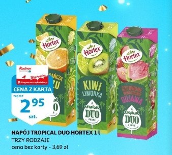 Napój kiwi limonka Hortex tropical duo promocja