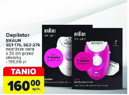 Depilator se1-176 Braun silk-epil 1 promocja