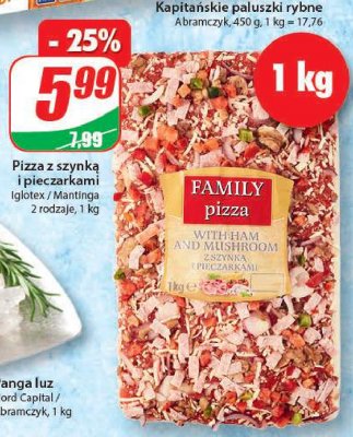 Pizza family Mantinga promocja