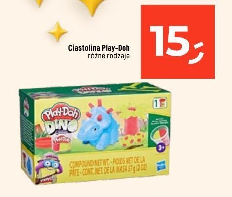 Ciastolina PLAY-DOH DINO CREW promocja w Dealz