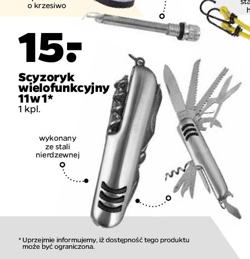 Scyzork wielofunkcyjny promocja