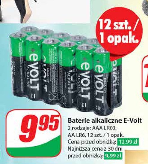 Baterie aa lr6 EVOLT promocja