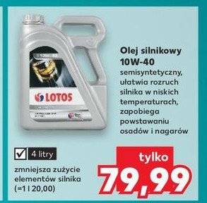 Olej semisyntetic 10w40 Lotos promocja