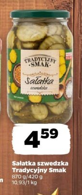 Sałatka szwedzka Tradycyjny Smak promocja w Netto