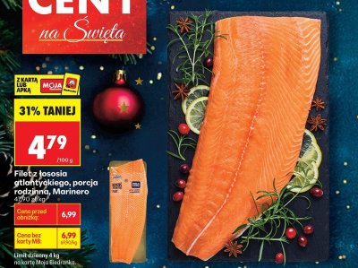 Filet z łososia atlantyckiego, porcja rodzinna promocja w Biedronka