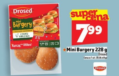 Mini burgery 228 g promocja w TOPAZ