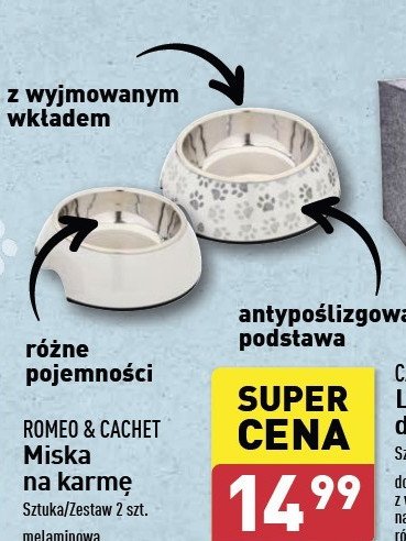 Miska dla psa 200 ml ROMEO & CACHET promocja