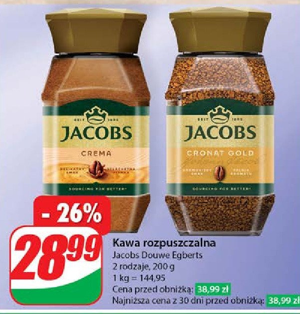 Kawa Jacobs crema promocja