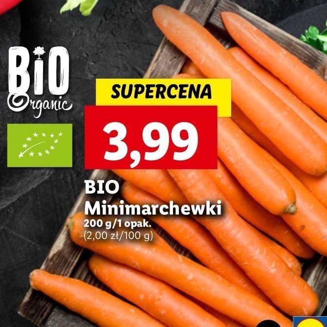 Marchewka mini Bio organic promocja