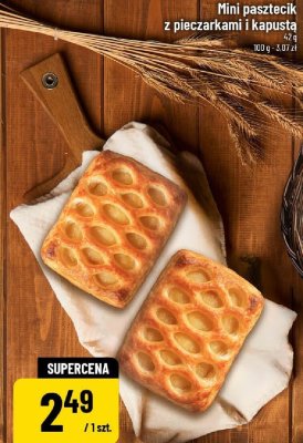 Mini pasztetcik z pieczarkami i kapustą promocja w POLOmarket