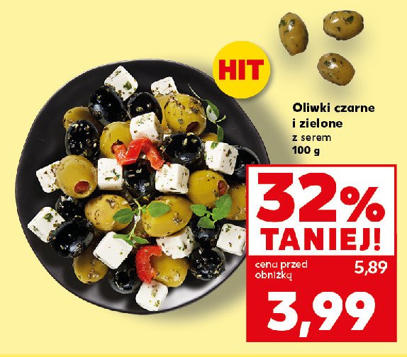 Oliwki czarne i zielone z serem feta promocja