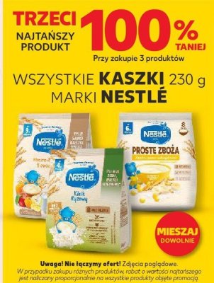 Kaszki NESTLÉ różne rodzaje 230 g promocja w Kaufland