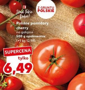 Pomidory cherry na gałązce K-classic stąd takie dobre! promocja