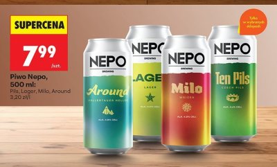 Piwo Around 500 ml promocja w Biedronka