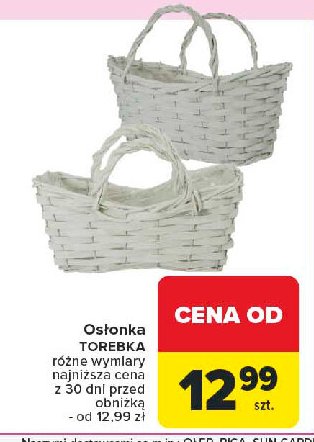 Osłonka torebka promocja w Carrefour