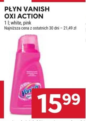 Płyn Oxi Action white promocja w Stokrotka