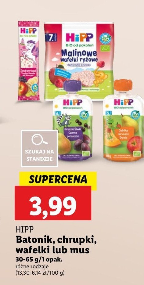 Batonik banan-jabłko Hipp promocja