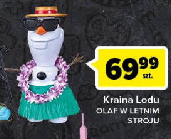 Olaf w stroju letnim Hasbro promocja