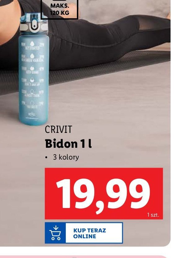 Bidon Crivit promocja