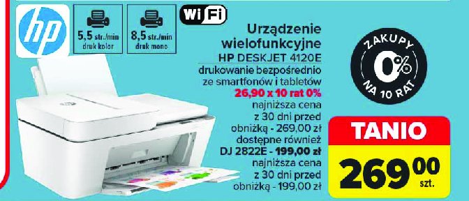 Urządzenie wielofunkcyjne 4120e Hp promocja