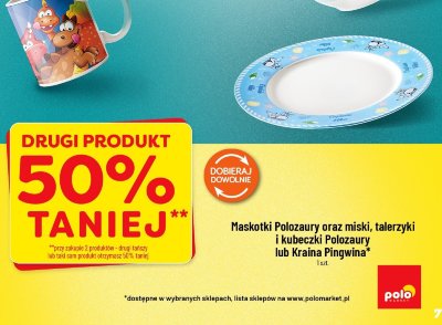 Kubeczki Polozaury promocja w POLOmarket