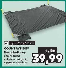 Koc piknikowy 200 x 200 cm K-classic countryside promocja