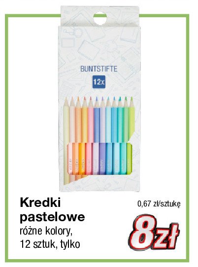 Kredki pastelowe promocja