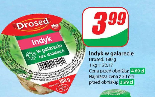 Indyk w galarecie Drosed promocja