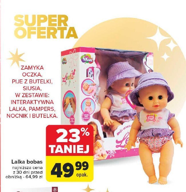 Lalka bobas 4kidz promocja