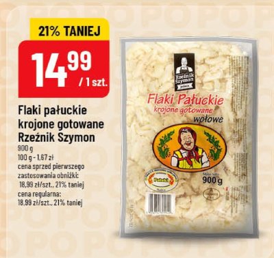 Flaki pałuckie krojone gotowane Rzeźnik Szymon promocja w POLOmarket