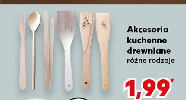 Łyżka bambusowa asortyment promocja w Kaufland