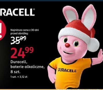 Baterie alkaliczne Duracell, 8 szt. promocja w Rossmann