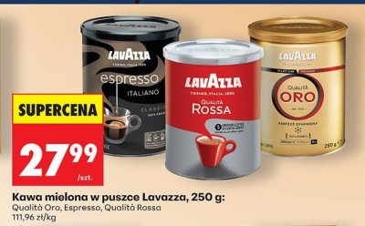 Kawa mielona w puszce, 250 g: Qualità Oro promocja w Biedronka