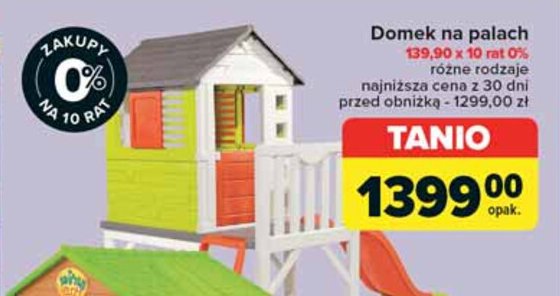 Domek na palach promocja