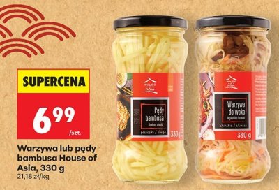 Warzywa House of Asia 330 g promocja w Biedronka